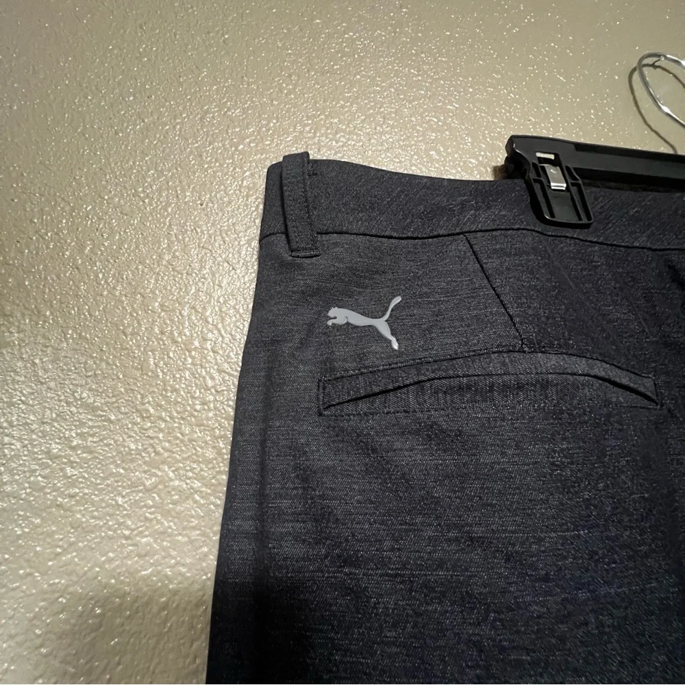 NEW Puma Dark Heather Black 101 G Golf Shorts Relaxed Fit Casual Summer